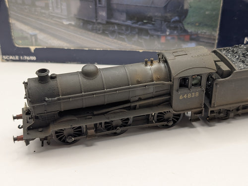 Bachmann OO Gauge 31-865 Class J39 0-6-0 No. 64838 BR Black Late Crest (Weathered) – Boxed, Tested Runner