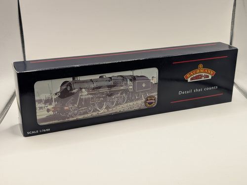 Bachmann 32-502 Standard Class 5MT 73082 "Camelot" BR Black Early Emblem (Boxed, Good/Runs OK)